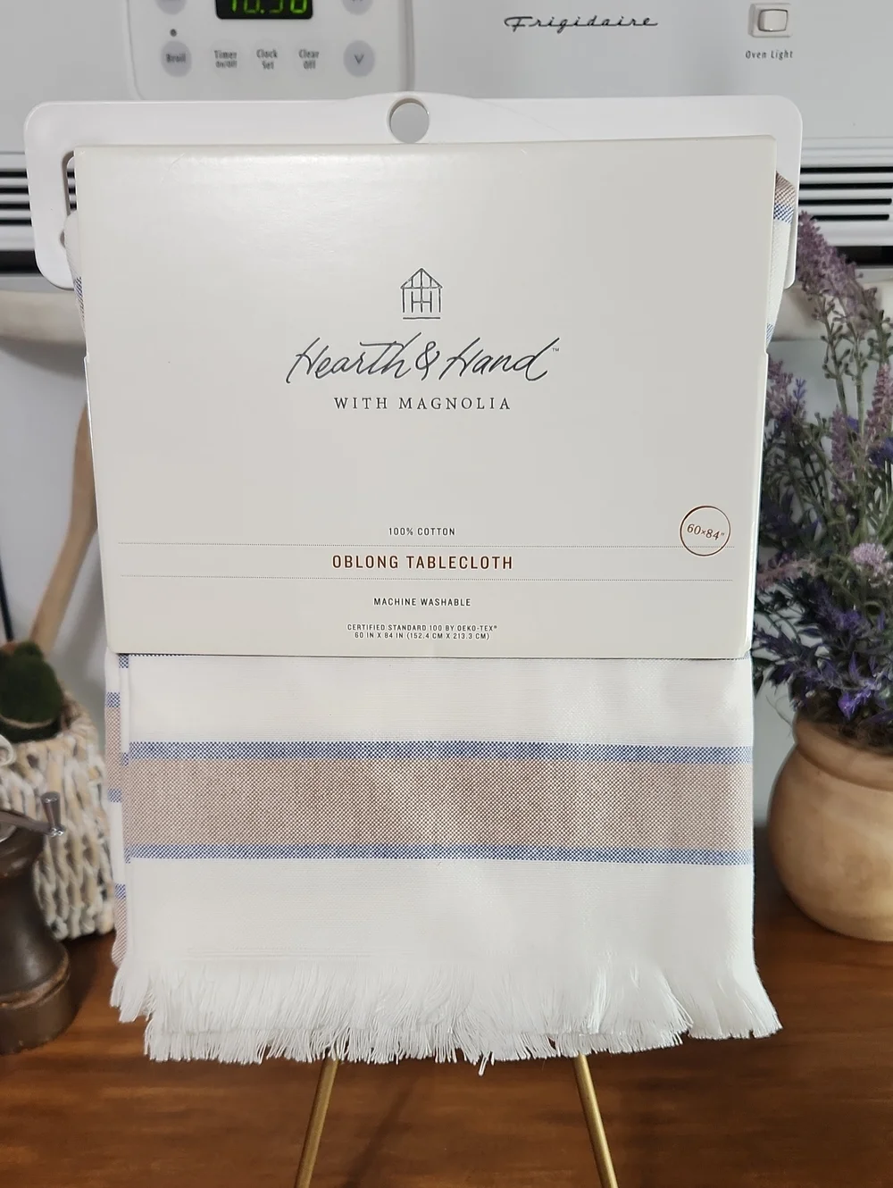 Hearth&Hand with Magnolia Oblong Tablecloth